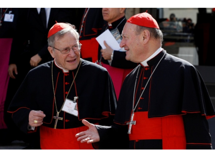 I cardinali Kasper e Ravasi I cardinali Kasper e Ravasi